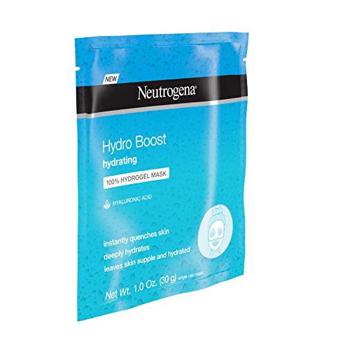 Neutrogena Hydro Boost Moisturizing & Hydrating 100% Hydrogel Sheet Face Mask...