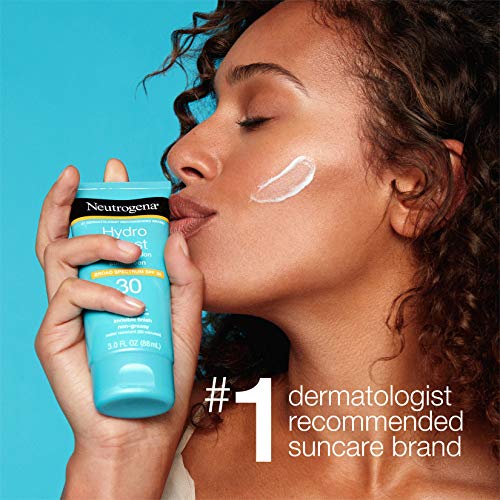 Neutrogena Hydro Boost Water Gel Non-Greasy Moisturizing Sunscreen Lotion wit...