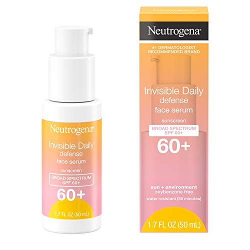 Neutrogena Invisible Daily Defense Face Serum with Broad Spectrum SPF 60+ to ...