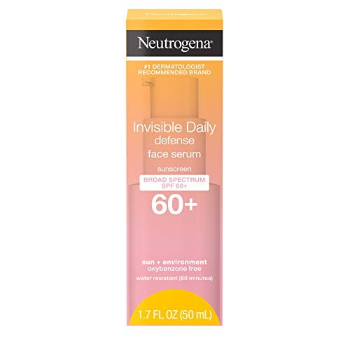 Neutrogena Invisible Daily Defense Face Serum with Broad Spectrum SPF 60+ to ...