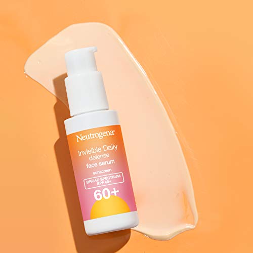 Neutrogena Invisible Daily Defense Face Serum with Broad Spectrum SPF 60+ to ...