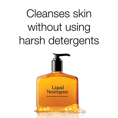 Neutrogena Liquid Fragrance-Free Gentle Facial Cleanser with Glycerin, Hypoal...