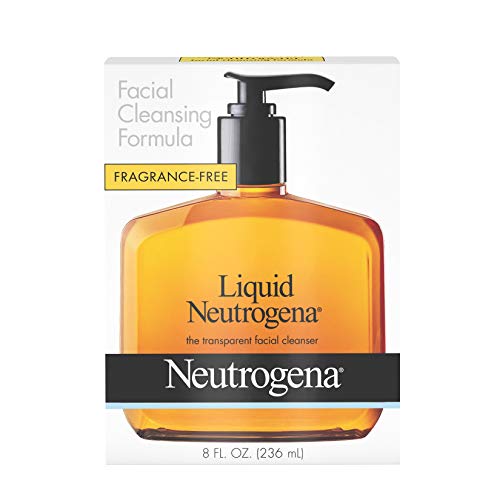 Neutrogena Liquid Fragrance-Free Gentle Facial Cleanser with Glycerin, Hypoal...