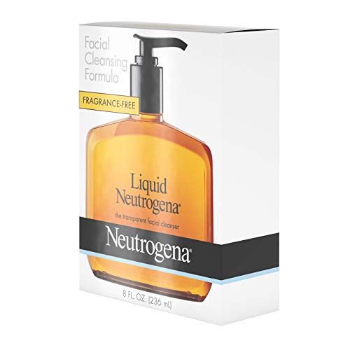 Neutrogena Liquid Fragrance-Free Gentle Facial Cleanser with Glycerin, Hypoal...