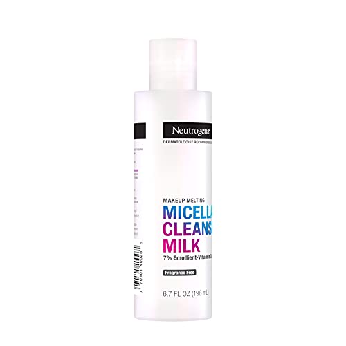 Neutrogena Makeup Melting Nourishing Micellar Milk with 7% Emollient-Vitamin ...