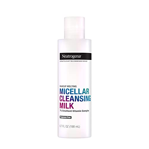 Neutrogena Makeup Melting Nourishing Micellar Milk with 7% Emollient-Vitamin ...