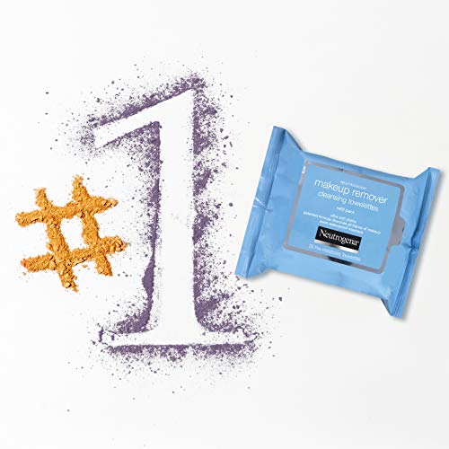 Neutrogena Makeup Remover Cleansing Face Wipes, Daily Cleansing Facial Towele...