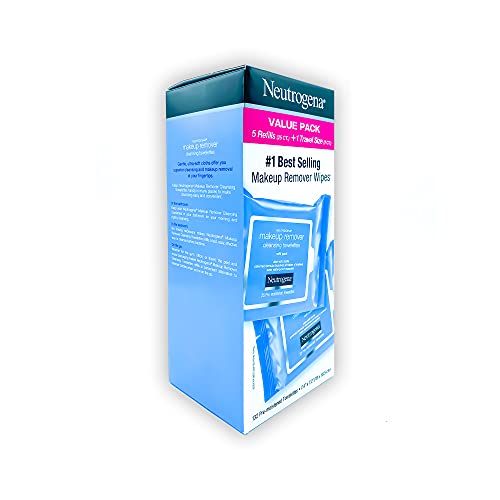 Neutrogena Makeup Remover Cleansing Towelettes, Refill Pack, 25 Count (Pack o...