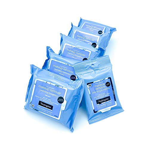 Neutrogena Makeup Remover Cleansing Towelettes, Refill Pack, 25 Count (Pack o...