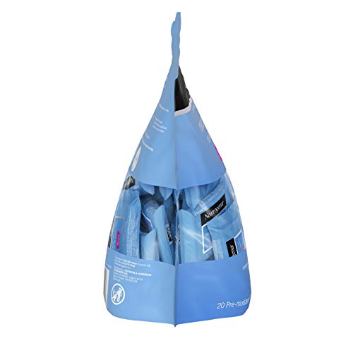 Neutrogena Makeup Remover Facial Cleansing Towelette Singles, Daily Face Wipe...