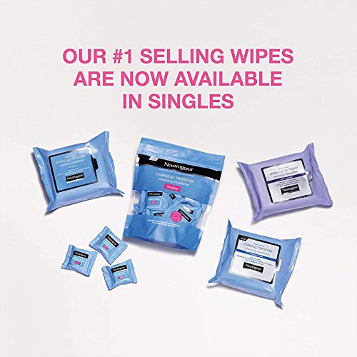 Neutrogena Makeup Remover Facial Cleansing Towelette Singles, Daily Face Wipe...