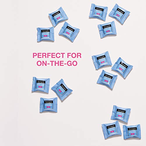Neutrogena Makeup Remover Facial Cleansing Towelette Singles, Daily Face Wipe...
