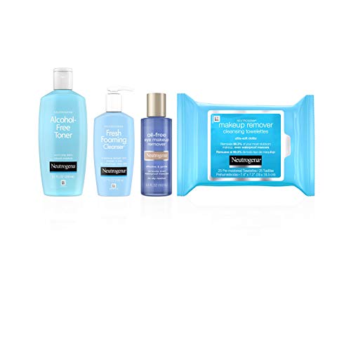 Neutrogena Makeup Remover Facial Cleansing Towelettes, Daily Face Wipes to Re...