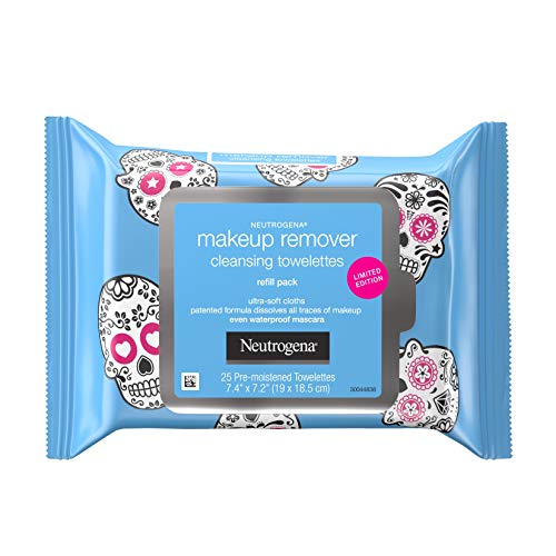 Neutrogena Makeup Remover Facial Cleansing Towelettes, Daily Face Wipes To Re...