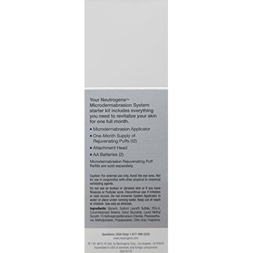Neutrogena Microdermabrasion Starter Kit – At home microdermabrasion machine ...