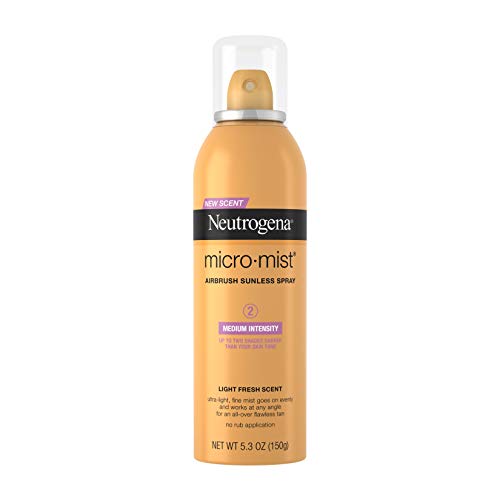 Neutrogena Micromist Airbrush Sunless Tanning Spray, Gradual Sunless Indoor T...