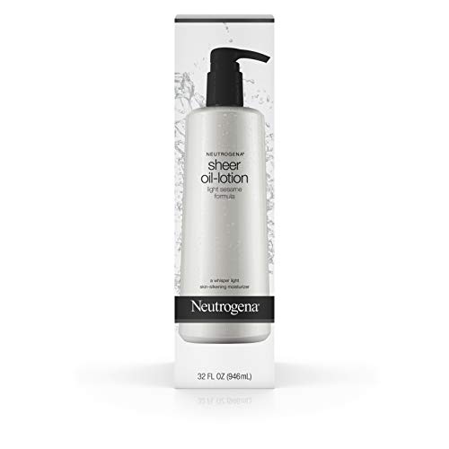 Neutrogena Moisturizing Sheer Body Oil-Lotion, Lightweight & Fast-Absorbing S...