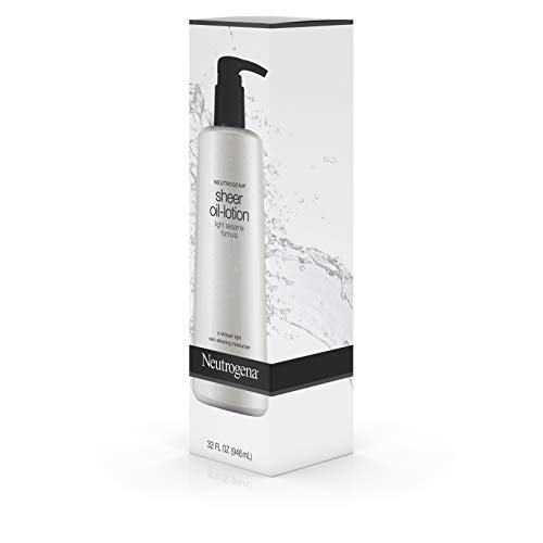Neutrogena Moisturizing Sheer Body Oil-Lotion, Lightweight & Fast-Absorbing S...