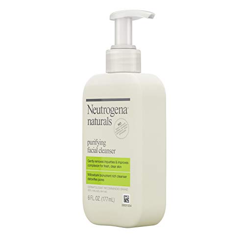 Neutrogena Naturals Purifying Daily Facial Cleanser with Natural Salicylic Ac...
