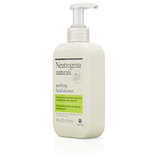 Neutrogena Naturals Purifying Daily Facial Cleanser with Natural Salicylic Ac...
