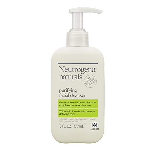 Neutrogena Naturals Purifying Daily Facial Cleanser with Natural Salicylic Ac...