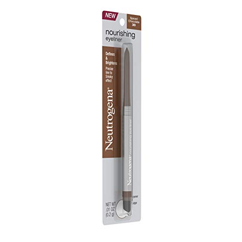 Neutrogena Nourishing Eyeliner Pencil, Built-in Sharpener for Precise Applica...