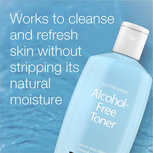 Neutrogena Oil- and Alcohol-Free Facial Toner, Hypoallergenic Skin-Purifying ...