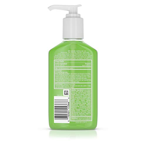 Neutrogena Oil-Free Acne and Redness Facial Cleanser, Soothing Face Wash with...