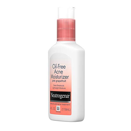 Neutrogena Oil Free Acne Facial Moisturizer with.5% Salicylic Acid Acne Treat...