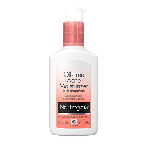Neutrogena Oil Free Acne Facial Moisturizer with.5% Salicylic Acid Acne Treat...