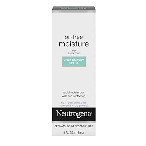 Neutrogena Oil Free Daily Long Lasting Facial Moisturizer & Neck Cream - Non ...