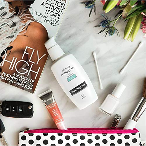 Neutrogena Oil Free Daily Long Lasting Facial Moisturizer & Neck Cream - Non ...