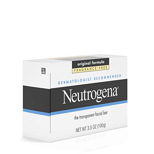 Neutrogena Original Fragrance-Free Facial Cleansing Bar with Glycerin, Pure &...