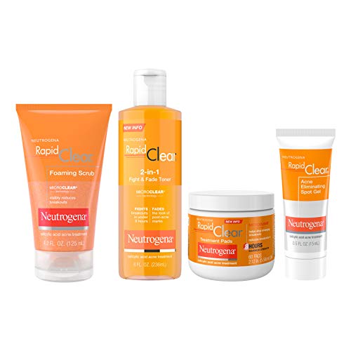 Neutrogena Rapid Clear 2-In-1 Fight & Fade Acne Toner, 8 Fl. Oz.