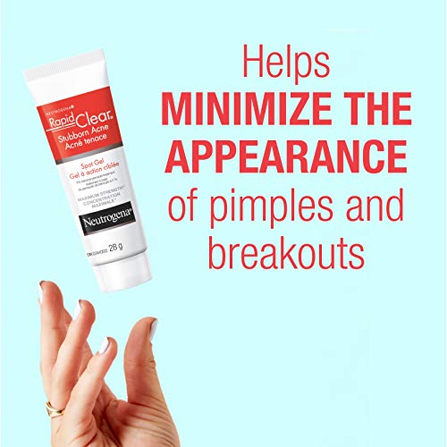 Neutrogena Rapid Clear Stubborn Acne Spot Treatment Gel with Maximum Strength...