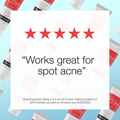 Neutrogena Rapid Clear Stubborn Acne Spot Treatment Gel with Maximum Strength...