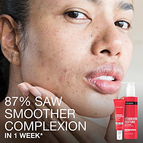 Neutrogena Stubborn Texture Daily Acne Gel Facial Cleanser, Salicylic Acid Ac...