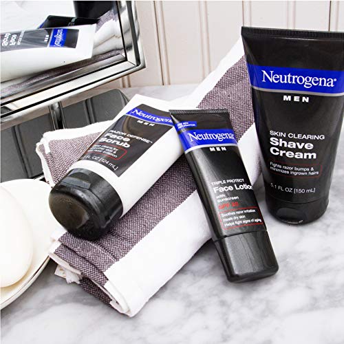 Neutrogena Triple Protect Men's Daily Face Lotion with Broad Spectrum SPF 20 ...
