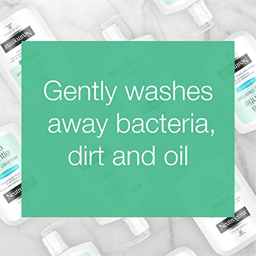 Neutrogena Ultra Gentle Hydrating Daily Facial Cleanser for Sensitive Skin, O...