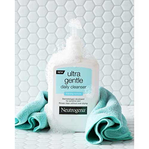 Neutrogena Ultra Gentle Hydrating Daily Facial Cleanser for Sensitive Skin, O...