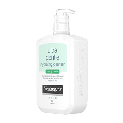 Neutrogena Ultra Gentle Hydrating Daily Facial Cleanser for Sensitive Skin, O...