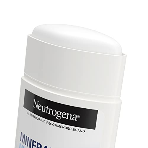 Neutrogena Ultra Sheer Dry Touch SPF 50 Mineral Sunscreen Stick for Sensitive...
