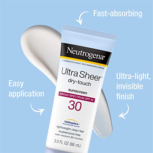 Neutrogena Ultra Sheer Dry-Touch Sunscreen Lotion, Broad Spectrum SPF 30 UVA/...
