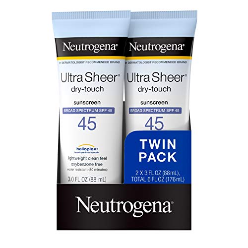 Neutrogena Ultra Sheer Dry-Touch Water Resistant and Non-Greasy Sunscreen Lot...