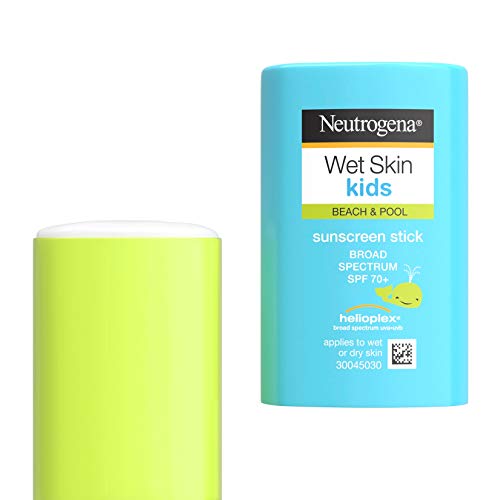 Neutrogena Wet Skin Kids Water Resistant Sunscreen Stick, Kids Sunscreen for ...