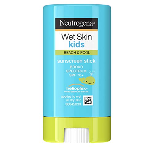 Neutrogena Wet Skin Kids Water Resistant Sunscreen Stick, Kids Sunscreen for ...