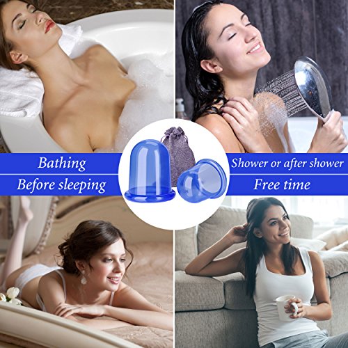 Cupping Therapy Set for Cellulite Massage - Silicone Suction Cup - Cellulite ...