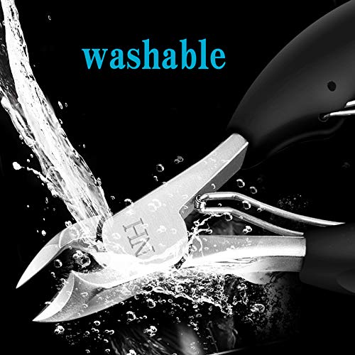 Podiatrist Toenail Clippers, Professional Thick & Ingrown Toe Nail Clippers f...