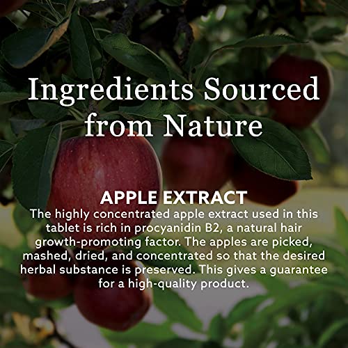 New Nordic Hair Volume Tablets | 3000 mg Biotin & Biopectin Apple Extract for...