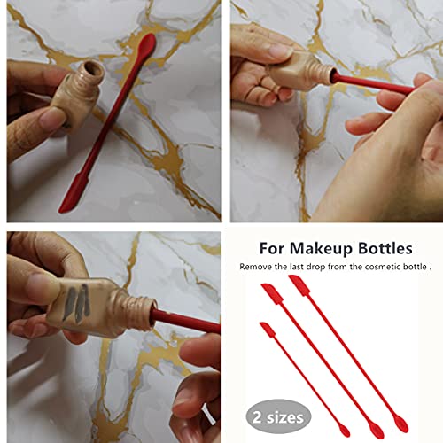 Makeup Spatula Tool Last Drop Spatula Jar Scraper Silicone Scraper Of Cosmeti...